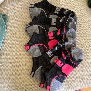 Puma ankle socks.  All items sold